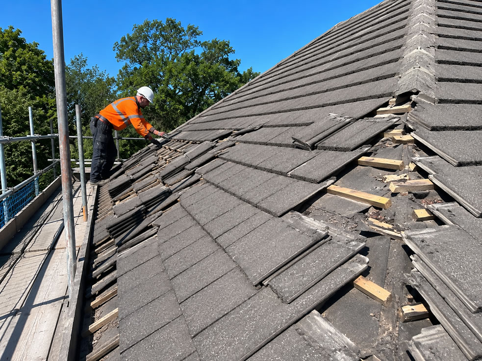 Tile roof repairs UK